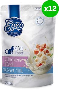 ���� ����� ����� EGEO CAT ADULT ��������� ����������� & ���������� ���� (12TMX X 85GR)