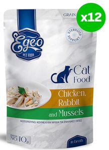 ���� ����� ����� EGEO CAT ADULT ��������� ������� & ����� �� ���� (12TMX X 85GR)