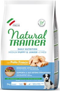 ����� ������ TRAINER NATURAL MEDIUM PUPPY & JUNIOR ���������