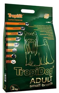 ����� ������ TROPIDOG SUPER PREMIUM ADULT SMALL BREEDS ����,������� & ����