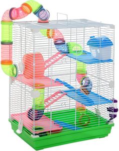 ������ PAWHUT ��� ������� �� 5 ������� & �������� (30X46X58CM)