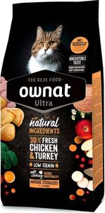 ����� ����� OWNAT ULTRA MATURE STERILIZED LOW GRAIN �� ��������� & ���������