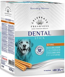 ��������� ��������� CELEBRATE FRESHNESS DENTAL MULTIPACK STICKS NATURAL LARGE (1080GR)