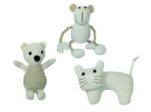 SET PUPPY CLOTH TOY - NOBBY