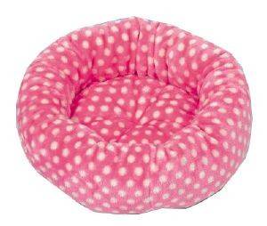 COMFORT BED DONUT SPOT PINK NOBBY COMFORT BED DONUT SPOT PINK NOBBY