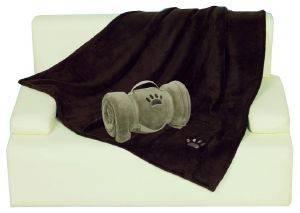 ΚΟΥΒΕΡΤΑ FLEECE SOFT ΚΑΦΕ ΓΙΑ ΣΚΥΛΟ ΝΟΒΒΥ ΚΟΥΒΕΡΤΑ FLEECE SOFT ΚΑΦΕ ΓΙΑ ΣΚΥΛΟ ΝΟΒΒΥ