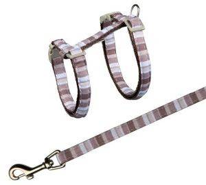 ΣΕΤ ΓΑΤΑΣ TRIXIE HARNESS WITH LEAD ΡΙΓΕ ΣΕΤ ΓΑΤΑΣ TRIXIE HARNESS WITH LEAD ΡΙΓΕ