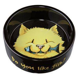  TRIXIE CERAMIC BOWL DO YOU LIKE FISH? (300 ML)