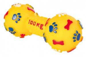 ΠΑΙΧΝΙΔΙ ΑΛΤΗΡΑΣ TRIXIE DUMBBELL ΚΙΤΡΙΝΟ 15CM ΠΑΙΧΝΙΔΙ ΑΛΤΗΡΑΣ TRIXIE DUMBBELL ΚΙΤΡΙΝΟ 15CM