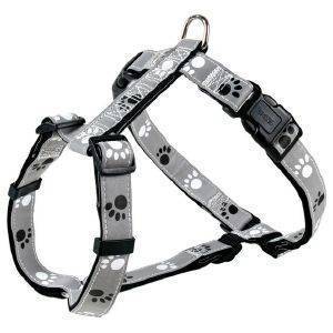  TRIXIE SILVER REFLECT H-HARNESS M-L