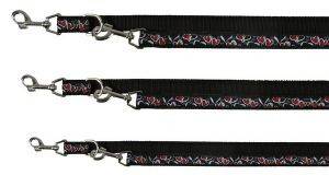  TRIXIE MODERN ART HEARTS ADJUSTABLE LEAD XS-S