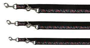 ������� TRIXIE MODERN ART HEARTS ADJUSTABLE LEAD M-L