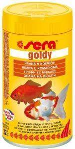ΕΙΔΙΚΗ ΤΡΟΦΗ ΧΡΥΣΟΨΑΡΩΝ & ΨΑΡΙΩΝ ΛΙΜΝΩΝ SERA GOLDY ΣΕ ΝΙΦΑΔΕΣ (250ML) ΕΙΔΙΚΗ ΤΡΟΦΗ ΧΡΥΣΟΨΑΡΩΝ & ΨΑΡΙΩΝ ΛΙΜΝΩΝ SERA GOLDY ΣΕ ΝΙΦΑΔΕΣ (250ML)