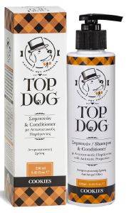 TOP DOG ΣΑΜΠΟΥΑΝ ΣΚΥΛΟΥ TOP DOG ΦΥΤΙΚΟ COOKIES 250ML