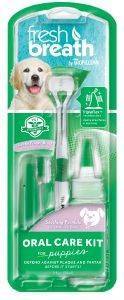 TROPICLEAN ΣΕΤ ΣΤΟΜΑΤΙΚΗΣ ΠΕΡΙΠΟΙΗΣΗΣ TROPICLEAN PUPPY ORAL CARE KIT 59ML