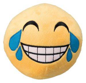 ΠΑΙΧΝΙΔΙ TRIXIE ΜΠΑΛΑΚΙ ΛΟΥΤΡΙΝΟ SMILEY LAUGHING ΚΙΤΡΙΝΟ 14CM φωτογραφία