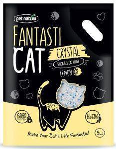 PET NATURA ΑΜΜΟΣ PET NATURA FANTASTICAT ΚΡΥΣΤΑΛΛΙΚΗ ΜΕ ΑΡΩΜΑ ΛΕΜΟΝΙ 5LT