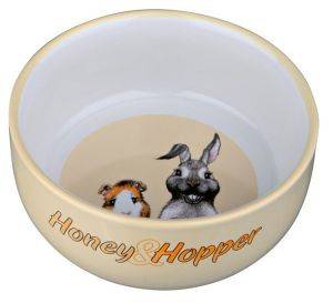 ΜΠΟΛ TRIXIE HONEY & HOPPER CERAMIC ΜΠΕΖ 250ML ΜΠΟΛ TRIXIE HONEY & HOPPER CERAMIC ΜΠΕΖ 250ML