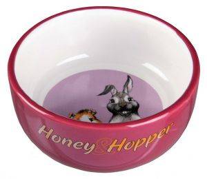 ΜΠΟΛ TRIXIE HONEY & HOPPER CERAMIC ΚΟΚΚΙΝΟ 250ML ΜΠΟΛ TRIXIE HONEY & HOPPER CERAMIC ΚΟΚΚΙΝΟ 250ML