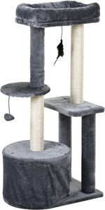 ΟΝΥΧΟΔΡΟΜΙΟ ΓΑΤΑΣ PAWHUT ΔΕΝΤΡΟ ΓΚΡΙ 48X35X100CM ΟΝΥΧΟΔΡΟΜΙΟ ΓΑΤΑΣ PAWHUT ΔΕΝΤΡΟ ΓΚΡΙ 48X35X100CM
