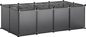 ΠΟΛΥΜΟΡΦΙΚΟ ΚΛΟΥΒΙ-ΠΑΡΚΟ PAWHUT ΓΚΡΙ 140X70X45CM ΠΟΛΥΜΟΡΦΙΚΟ ΚΛΟΥΒΙ-ΠΑΡΚΟ PAWHUT ΓΚΡΙ 140X70X45CM