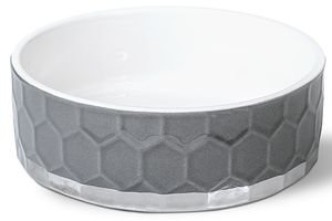 ΜΠΟΛ ΣΚΥΛΟΥ GLEE MIRROR ΚΕΡΑΜΙΚΟ ΓΚΡΙ M 530ML ΜΠΟΛ ΣΚΥΛΟΥ GLEE MIRROR ΚΕΡΑΜΙΚΟ ΓΚΡΙ M 530ML
