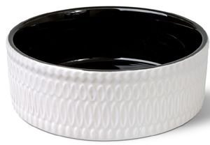 ΜΠΟΛ ΣΚΥΛΟΥ GLEE GLAZE ΚΕΡΑΜΙΚΟ ΛΕΥΚΟ-ΜΑΥΡΟ L 1700ML ΜΠΟΛ ΣΚΥΛΟΥ GLEE GLAZE ΚΕΡΑΜΙΚΟ ΛΕΥΚΟ-ΜΑΥΡΟ L 1700ML