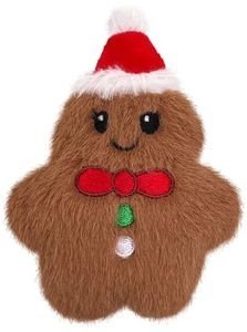 ΧΡΙΣΤΟΥΓΕΝΝΙΑΤΙΚΟ ΠΑΙΧΝΙΔΙ KONG HOLIDAY SNUZZLES MINI GINGERBREAD BROWN SMALL ΧΡΙΣΤΟΥΓΕΝΝΙΑΤΙΚΟ ΠΑΙΧΝΙΔΙ KONG HOLIDAY SNUZZLES MINI GINGERBREAD BROWN SMALL