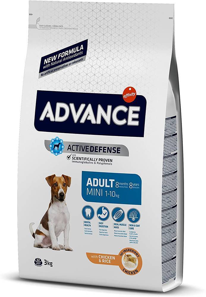 ΤΡΟΦΗ ADVANCE ΜΙΝΙ ADULT ΚΟΤΟΠΟΥΛΟ ΚΑΙ ΡΥΖΙ 3KG