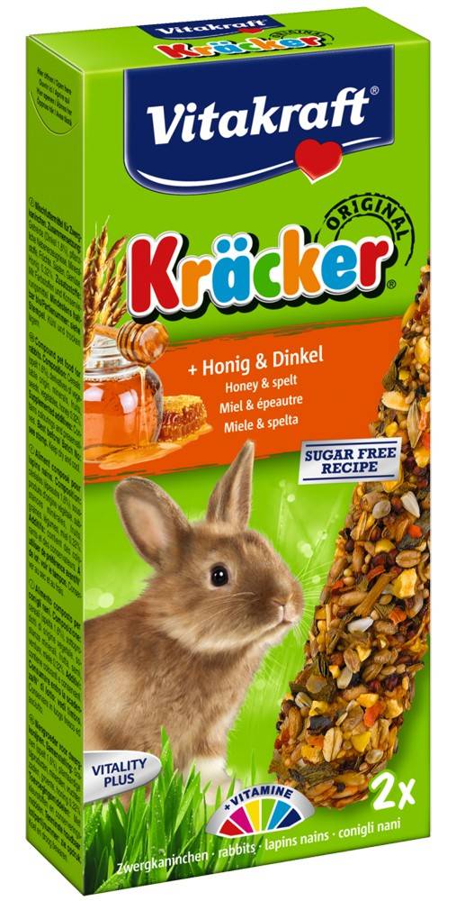 KRACKER VITAKRAFT ΓΙΑ ΚΟΥΝΕΛΙΑ ΜΕ ΜΕΛΙ - ΣΙΤΗΡΑ 2ΤΜΧ
