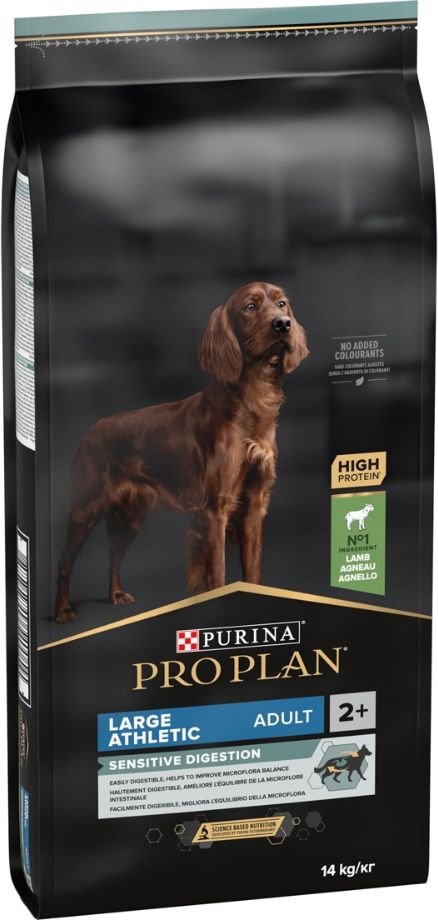 PROPLAN ΞΗΡΗ ΤΡΟΦΗ ΓΙΑ ΣΚΥΛΟΥΣ PURINA PRO PLAN LARGE ATHLETIC ADULT SENSITIVE DIGESTION ΑΡΝΙ14KG
