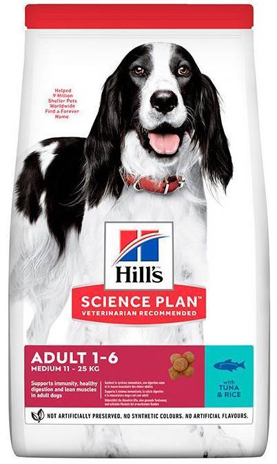 HILLS ΤΡΟΦΗ HILL&#039;S SP CANINE ADULT ADV.FIT TUNA - RICE 12KG
