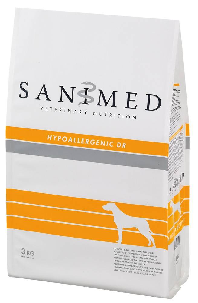 SANIMED ΤΡΟΦΗ SANIMED HYPOALLERGIC DR ΠΑΠΙΑ ΡΥΖΙ 12.5KG