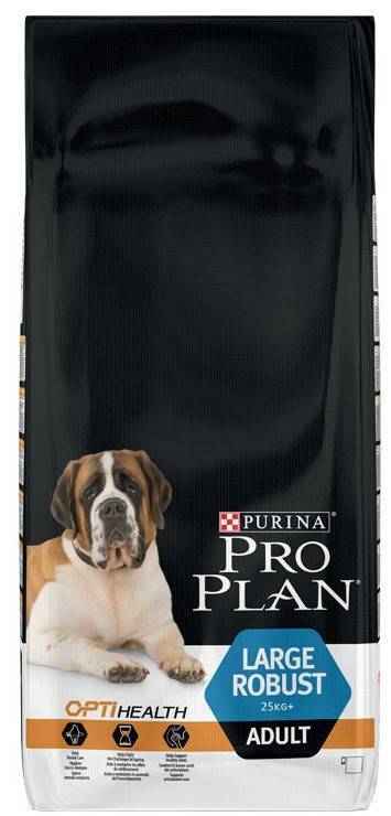 ΞΗΡΗ ΤΡΟΦΗ ΓΙΑ ΣΚΥΛΟΥΣ PURINA PRO PLAN DOG LARGE ADULT ROBUST WITH OPTIHEALTH ΚΟΤΟΠΟΥΛΟ 14KG