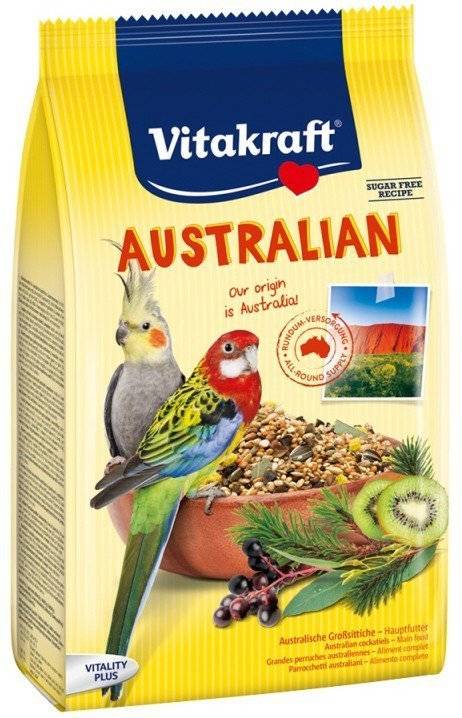 ΤΡΟΦΗ ΓΙΑ ΑΥΣΤΡΑΛΙΑΝΟΥΣ ΠΑΠΑΓΑΛΟΥΣ VITAKRAFT HIGH PREMIUM (750GR)