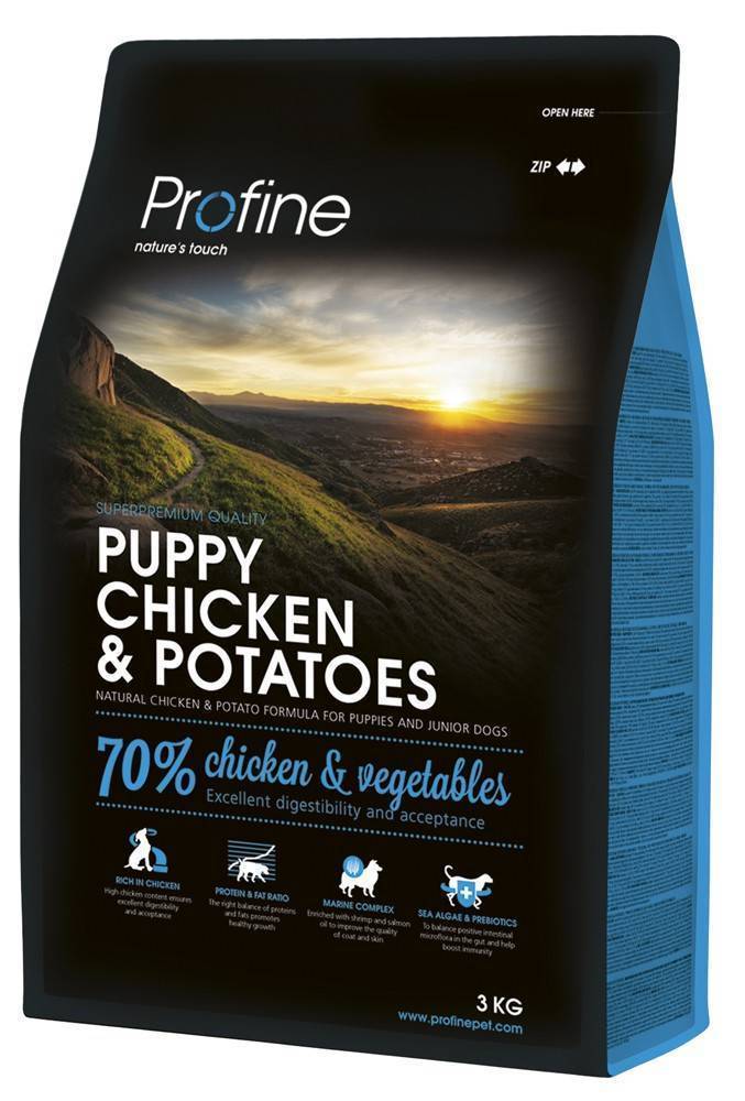 ΤΡΟΦΗ PROFINE PUPPY ΜΕ ΚΟΤΟΠΟΥΛΟ - ΠΑΤΑΤΑ 3KG