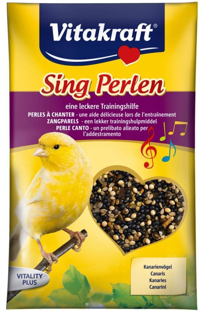 VITAKRAFT ΕΝΙΣΧΥΤΙΚΟ ΚΕΛΑΪΔΙΣΜΑΤΟΣ VITAKRAFT SING PERLS (20GR)