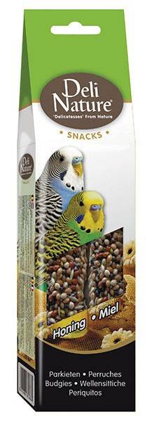 DELI NATURE ΠΑΣΤΕΛΙ ΓΙΑ ΠΑΠΑΓΑΛΑΚΙΑ DELI NATURE ΜΕ ΜΕΛΙ (60GR)