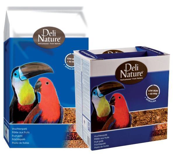 DELI NATURE ΤΡΟΦΗ DELI NATURE ΓΙΑ ΕΝΤΟΜΟ-ΦΡΟΥΤΟΦΑΓΑ ΠΤΗΝΑ (1KG)