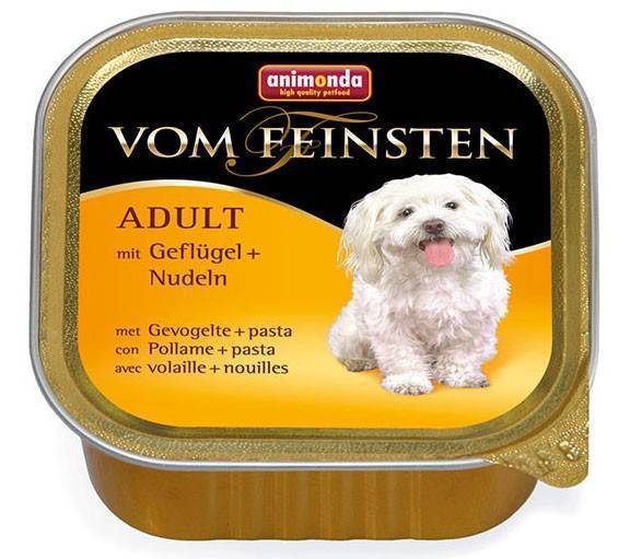 ANIMONDA VOM FEINSTEN ΚΟΝΣΕΡΒΑ ΣΚΥΛΟΥ ANIMONDA VOM FEINSTEN ADULT ΠΟΥΛΕΡΙΚΑ ΚΑΙ ΖΥΜΑΡΙΚΑ 150GR