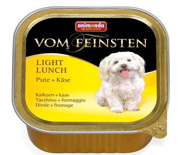 ANIMONDA VOM FEINSTEN ΚΟΝΣΕΡΒΑ ΣΚΥΛΟΥ ANIMONDA VOM FEINSTEN ADULT LIGHT ΓΑΛΟΠΟΥΛΑ ΤΥΡΙ ΣΙΤΑΡΙ 150GR