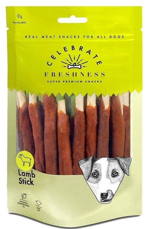 SNACK CELEBRATE FRESHNESS ADULT STICK ΑΡΝΙ 100GR