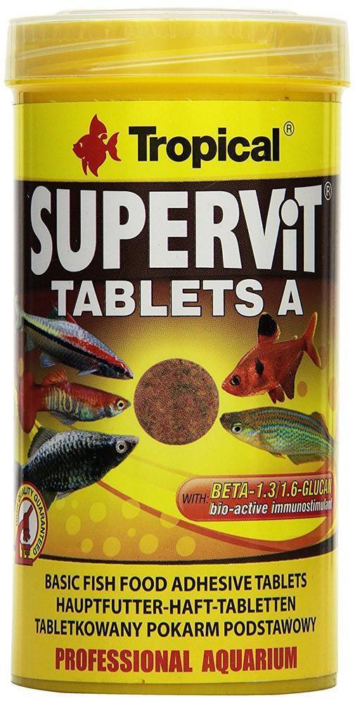 TROPICAL ΤΡΟΦΗ ΨΑΡΙΩΝ TROPICAL SUPERVIT TABLETS A 2KG