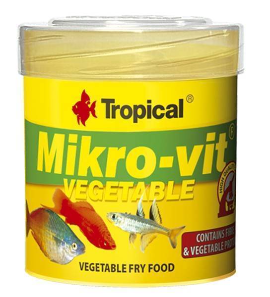 ΤΡΟΦΗ ΨΑΡΙΩΝ TROPICAL MIKRO-VIT VEGETABLE 32GR