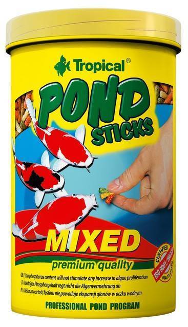 TROPICAL ΤΡΟΦΗ TROPICAL POND STICKS MIXED 90GR