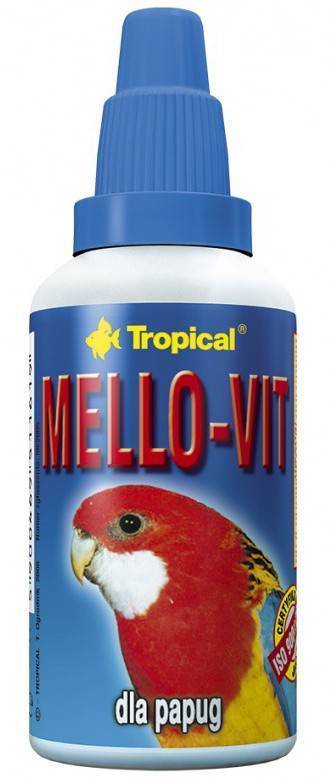 TROPICAL ΟΛΙΓΟΣΤΟΙΧΕΙΑ TROPICAL MELLO-VIT PARROTS 30ML