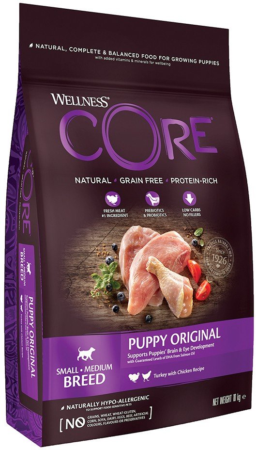 CORE ΤΡΟΦΗ ΣΚΥΛΟΥ WELLNESS CORE PUPPY ΓΑΛΟΠΟΥΛΑ - ΚΟΤΟΠΟΥΛΟ 10KG