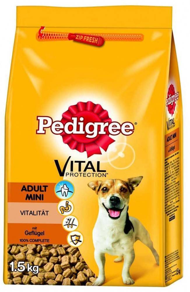 PEDIGREE ΤΡΟΦΗ PEDIGREE ADULT MINI ΜΕ ΒΟΔΙΝΟ-ΛΑΧΑΝΙΚΑ - ΡΥΖΙ 1.4KG