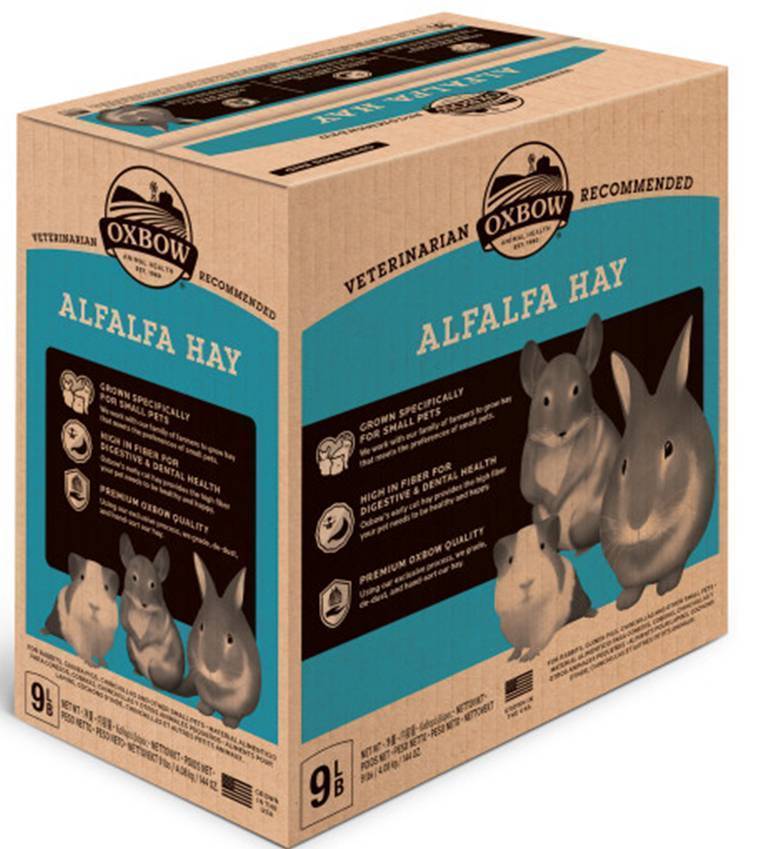 ΧΟΡΤΟ ΓΙΑ ΤΡΩΚΤΙΚΑ OXBOW ALFALFA HAY 4KG