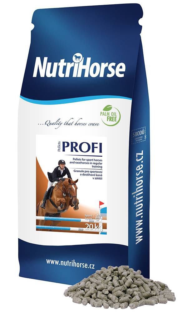 NUTRIHORSE ΤΡΟΦΗ PELLETS NUTRIHORSE PROFI 20KG
